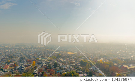 Nov 27 2025 Peaceful Sakamoto Hieizanguchi Station Near Mount Hiei 134376974