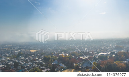 Nov 27 2025 Peaceful Sakamoto Hieizanguchi Station Near Mount Hiei 134376977