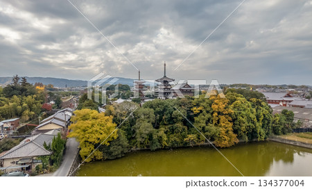 Nov 27 2025 Autumn View Of Japanese Temple Pagodas Surrounded By Trees Nov 27 2025 Autumn View Of Japanese Temple Pagodas Surrounded By Trees 134377004