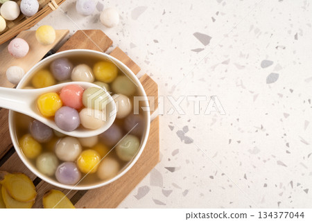 glutinous rice balls winter solstice colorful five elements colorful tangyuan タンユエン もち団子 glutinous rice balls winter solstice colorful five elements colorful tangyuan タンユエン もち団子 134377044
