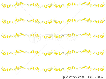 含羞草花自然框架插圖 134377837