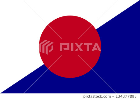 Flag of Japan Customs 134377893