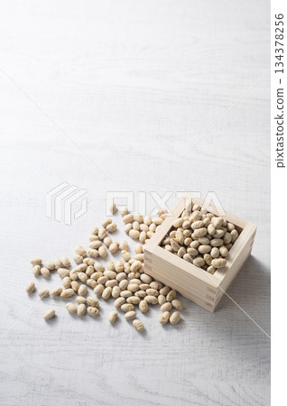 木盒裝烤黃豆 134378256