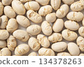 Close-up of roasted soybeans 134378263