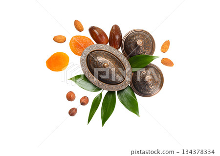 Ramadan, traditional dishes and food, isolated, PNG Ramadan, traditional dishes and food, isolated, PNG 134378334