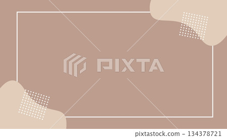 Cute pop background frame with simple shapes Cute pop background frame with simple shapes 134378721