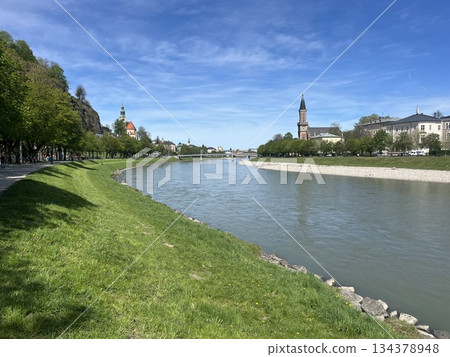 薩爾察赫河, 薩爾斯堡, 奧地利 134378948