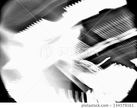 Abstract background material with intersecting monochrome light trails Abstract background material with intersecting monochrome light trails 134379161