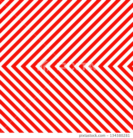 Warning sign with red and white diagonal lines. Attention, danger or caution symbol. Construction site signage, road safety notice, hazard banner, security alert shield. Vector illustration Warning sign with red and white diagonal lines. Attention, danger or caution symbol. Construction site signage, road safety notice, hazard banner, security alert shield. Vector illustration 134380281