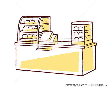 便利商店收銀機 134380437