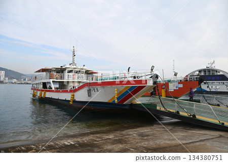 【韓國/麗水市】連接大陸和離島的渡輪 134380751