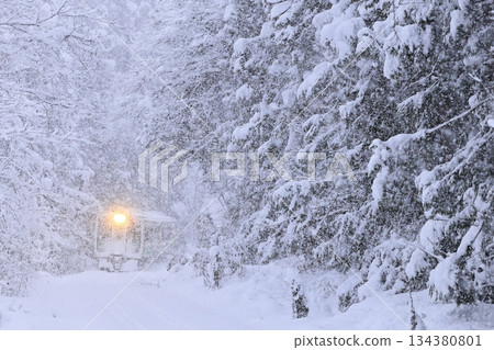 暴風雪中的唯見線 134380801