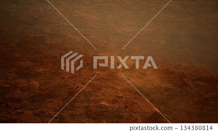 A serene landscape unfolds at dusk with mist hovering over a soft, earthy terrain. The hues blend seamlessly, creating a calming ambiance in natures embrace. A serene landscape unfolds at dusk with mist hovering over a soft, earthy terrain. The hues blend seamlessly, creating a calming ambiance in natures embrace. 134380814