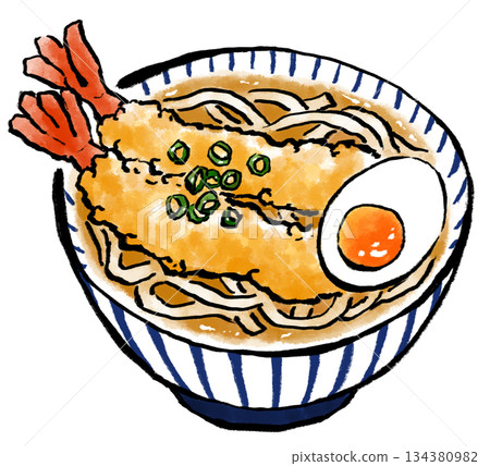 暖心蝦天婦羅烏龍麵 134380982