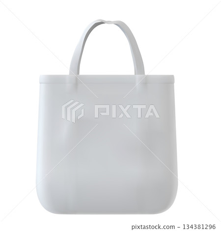 Tote bag mockup, realistic 3D vector white fabric shopping bag, blank canvas bag with handles, corporate identity item Tote bag mockup, realistic 3D vector white fabric shopping bag, blank canvas bag with handles, corporate identity item 134381296