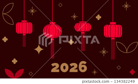 Chinese New Year of the horse Chinese New Year of the horse 134382249