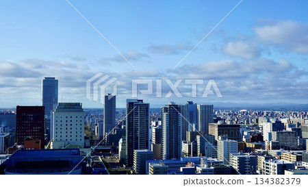 View from Sapporo TV Tower in Sapporo, Hokkaido 134382379