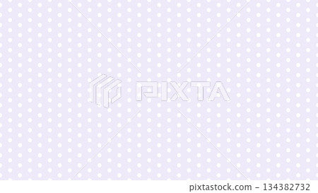 A light-colored polka dot pattern on a purple background. Cute. 134382732