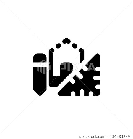architectural vector icon. real estate icon solid style. perfect use for logo, presentation, website, and more. simple modern icon design glyph style architectural vector icon. real estate icon solid style. perfect use for logo, presentation, website, and more. simple modern icon design glyph style 134383289