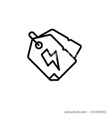 flash sale vector icon line style. Perfect for website, application, commerce, presentation, logo and more. simple, thin and modern outline icon flash sale vector icon line style. Perfect for website, application, commerce, presentation, logo and more. simple, thin and modern outline icon 134384491