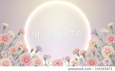 Carnations and Rings of Light 134385671