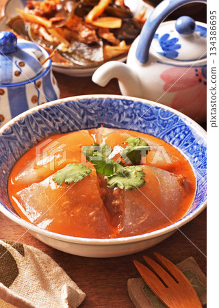 Taiwanese meatball (Ba Wan) Taiwanese meatball (Ba Wan) 134386695