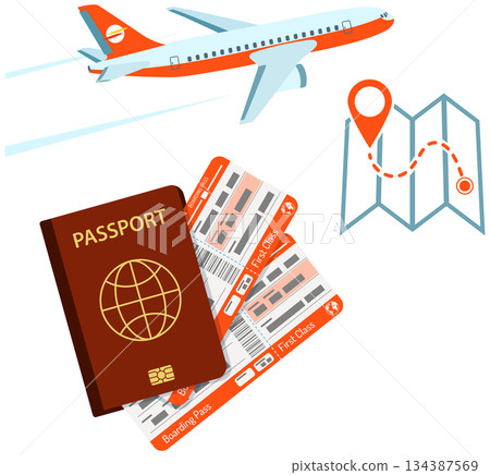 Vacation and Tourism Concept Vacation and Tourism Concept 134387569