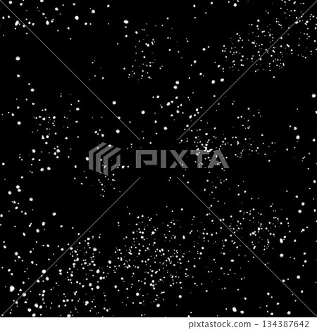 星塵背景插圖，黑色背景，極簡圓點 134387642