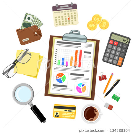 Auditing, Tax process, Accounting Concept Auditing, Tax process, Accounting Concept 134388304