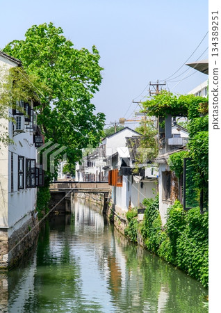 中國蘇州平江路的美景 中國蘇州平江路的美景 134389251