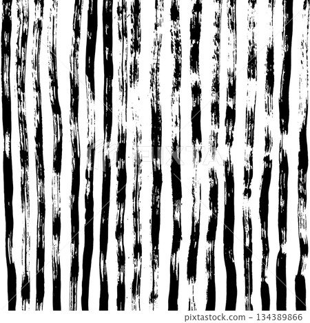 Abstract ink brush stroke background. Modern artistic texture created with expressive black brush strokes on white background. Minimalist vector illustration perfect for posters, branding, packaging Abstract ink brush stroke background. Modern artistic texture created with expressive black brush strokes on white background. Minimalist vector illustration perfect for posters, branding, packaging 134389866