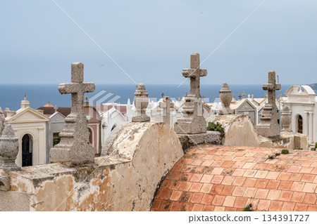 Bonifacio Corsica Corse The historic naval cemetery Tourists hot spot family chambers holy cross Bonifacio Corsica Corse The historic naval cemetery Tourists hot spot family chambers holy cross 134391727