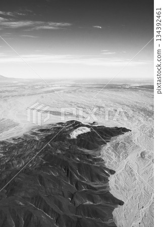 Aerial view of Nazca, Peru, South America 134392461