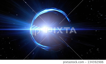 Pulsar Emits Powerful Energy in Deep Space During Celestial Observations 134392986