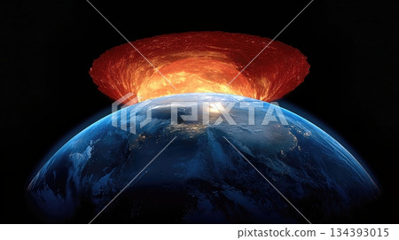Visualizing the Earths Mantle and Its Connection to the Core With a Dramatic Eruption Scene Visualizing the Earths Mantle and Its Connection to the Core With a Dramatic Eruption Scene 134393015