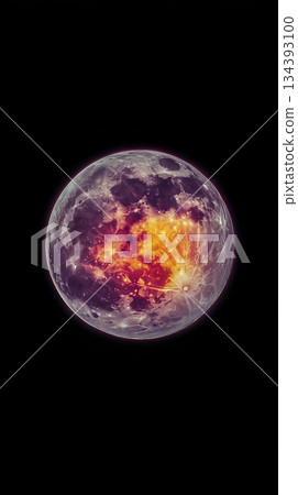 Saturated Colors of Sturgeon Moon Illuminate the Night Sky With Vibrant Hues Saturated Colors of Sturgeon Moon Illuminate the Night Sky With Vibrant Hues 134393100