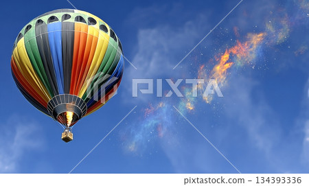 Safety Practices for Hot Air Balloon Rides in Bright, Clear Skies Safety Practices for Hot Air Balloon Rides in Bright, Clear Skies 134393336