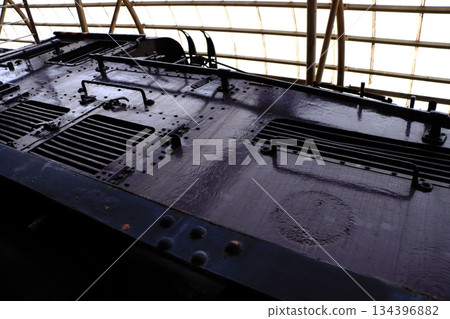 日本國鐵唯一一台電池驅動的機車 EB10-1 保存在東京府中市的共同之森公園內。 134396882