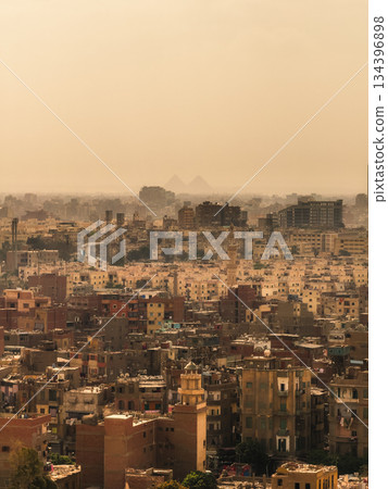Top Of All The Buildings In Cairo City  134396898