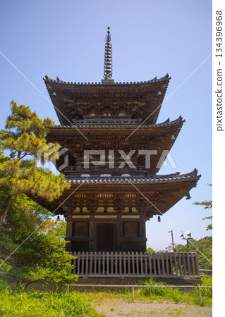 Sankeien Garden老Lightmyoji三塔 Sankeien Garden老Lightmyoji三塔 134396968