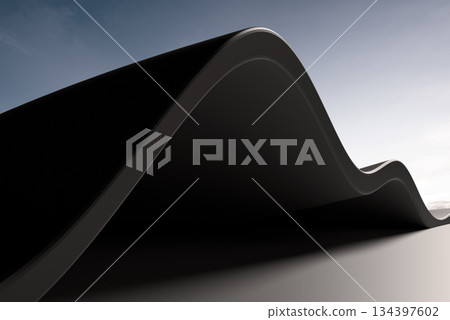 Abstract background material with the image of waves Abstract background material with the image of waves 134397602