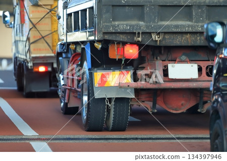 Dump truck image 134397946