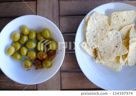 snack aperitive as a starter before lunch ready to eat snack aperitive as a starter before lunch ready to eat 134397974
