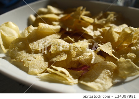 snack aperitive as a starter before lunch ready to eat 134397981