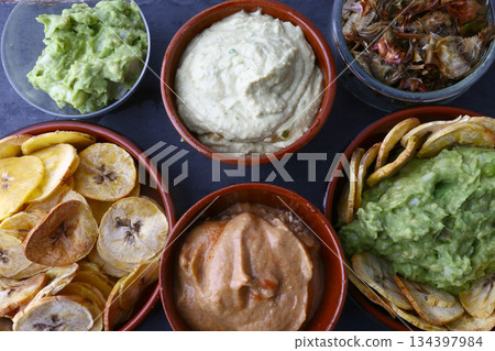 snack aperitive as a starter before lunch ready to eat 134397984