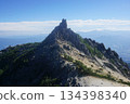 Obelisk of Mount Houou, one of Japan's 100 famous mountains. Stock photo 134398340