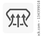 Airflow Vector Icon 134399018