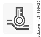 Temperature Measurement Icon 134399020