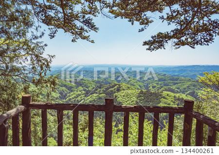 The view from the summit of Nishikanasunayama in Ibaraki 134400261