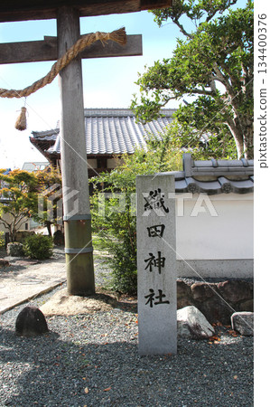 Torii gate and main hall of Oda Shrine 134400376
